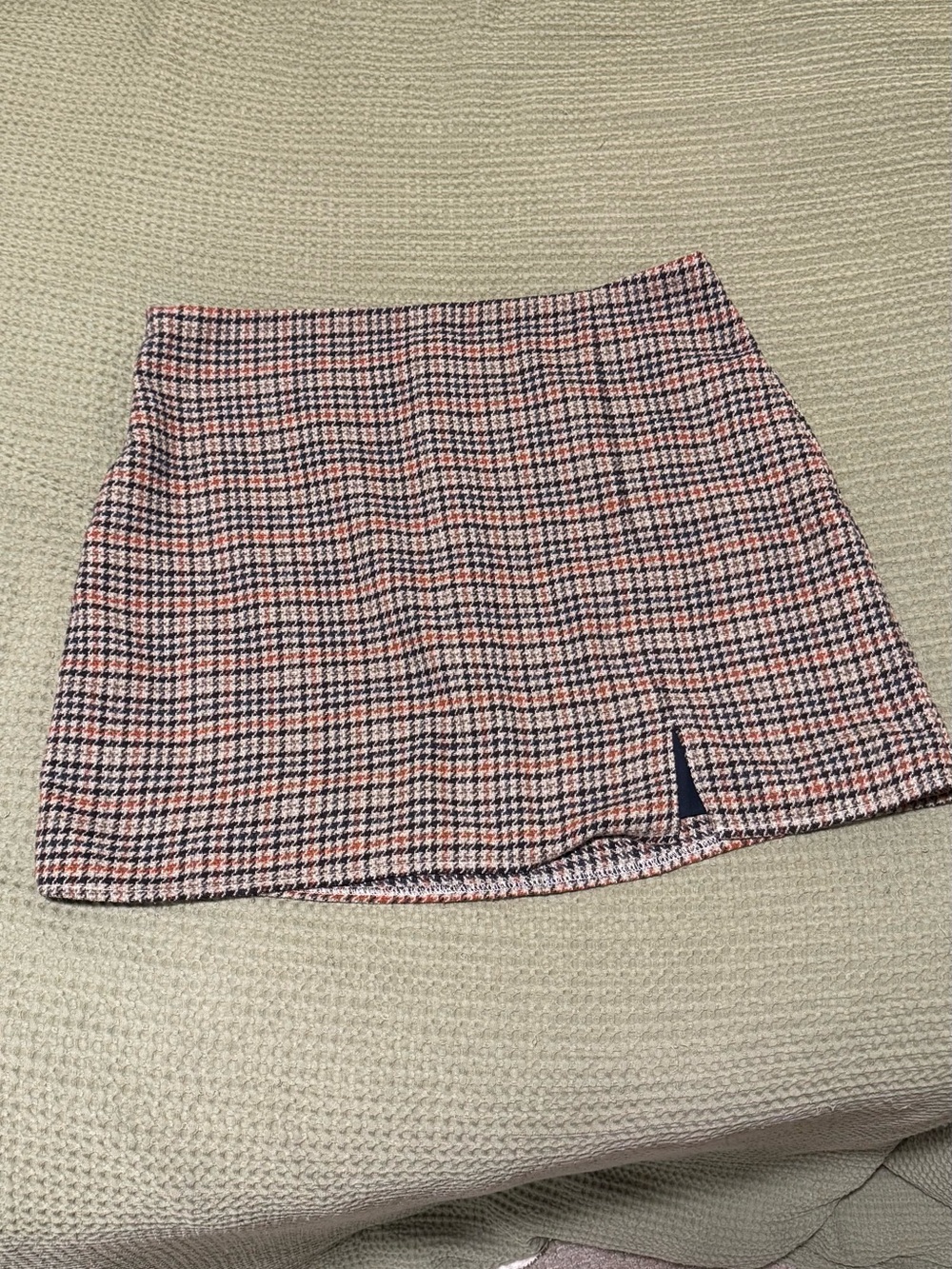 Old Navy - Plaid Tweed Like Mini Skirt, XL